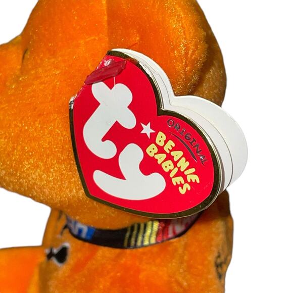 Ty Beanie Babies Plush Jeff Burton NASCAR 31 Cingular Stuffed Animal 9” Race NEW - Picture 6 of 13